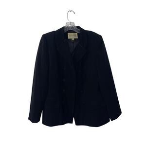 Executive Collection Womens Blazer Size 8P Office Career Business Vintage